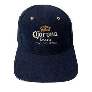 Corona Extra Navy Blue Hat Fits All Adjustable Cap